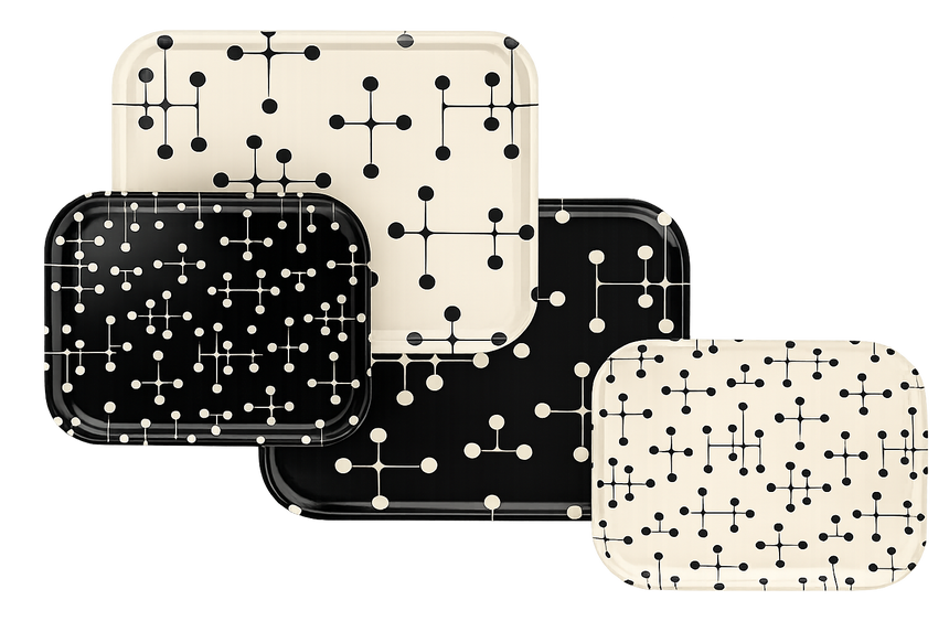 Classic Tray - Medium - dot pattern