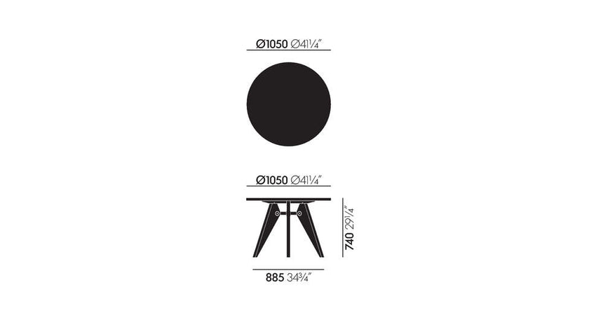 Guéridon Table