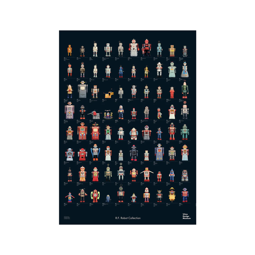 Poster R. F Robot Collection