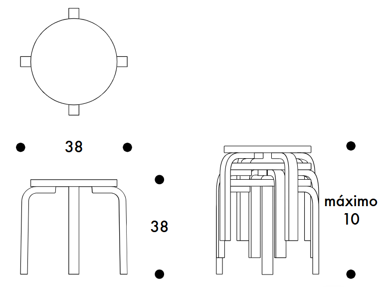 Stool NE60