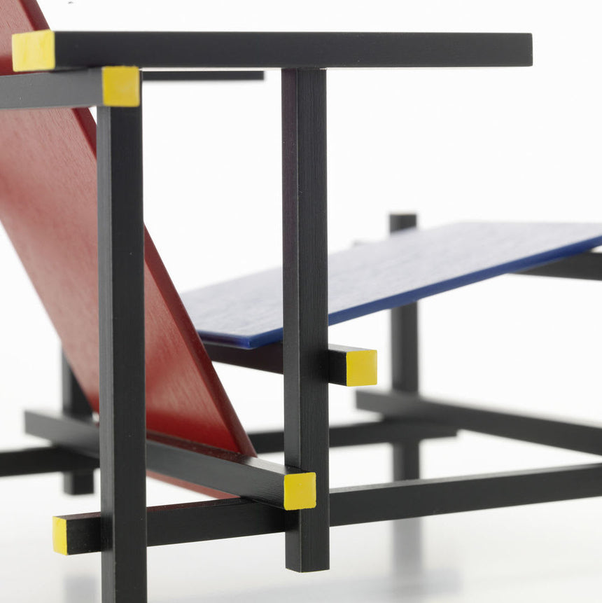 Miniatures Collection - Rood blauwe stoel